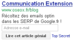 Communication Extension : TOUT sur la collecte d'email via Google AdWords
