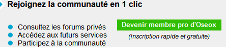 S'inscrire sur le forum
