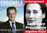 Le 2nd tour de l'élection départagera Nicolas Sarkozy et Ségolène Royal le 6 mai 2007