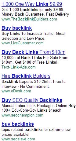 achat de backlinks
