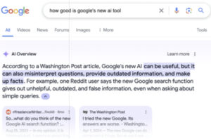 IA overview de Google