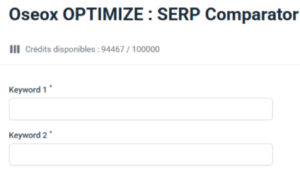 oseox comparateur de serp